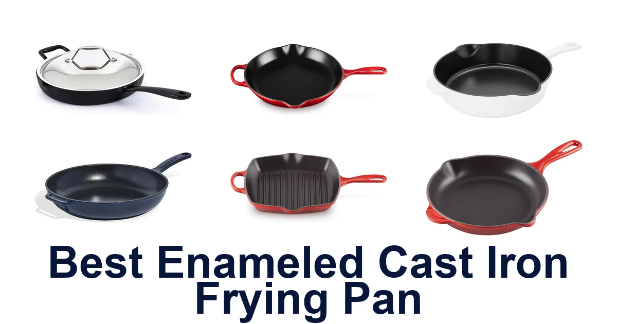 best enameled cast iron frying pan