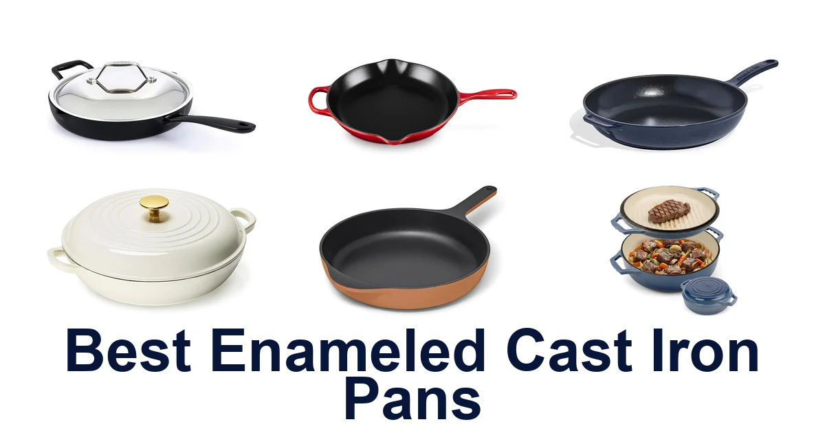 best enameled cast iron pans