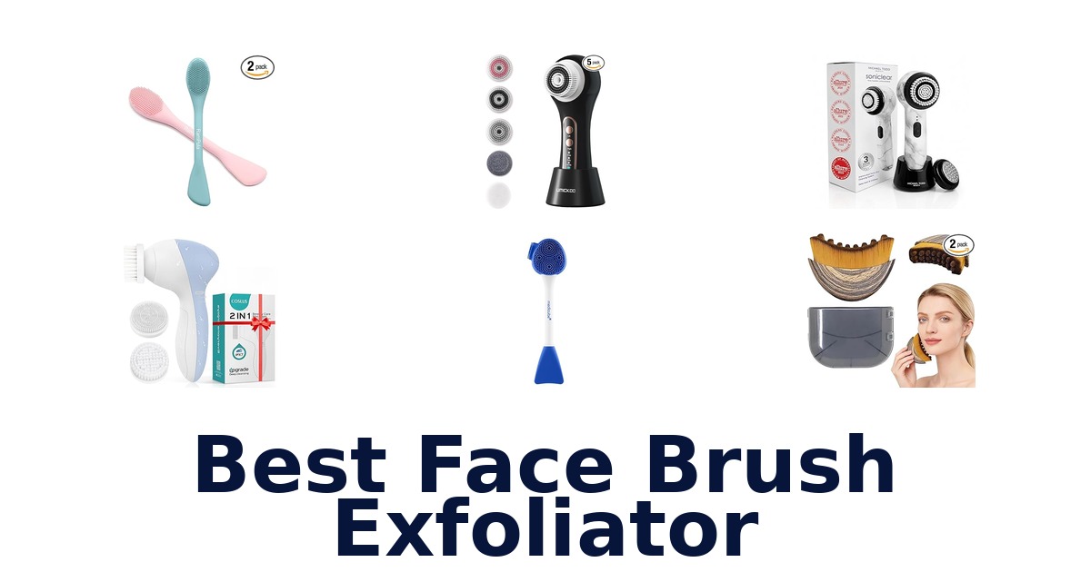 best face brush exfoliator