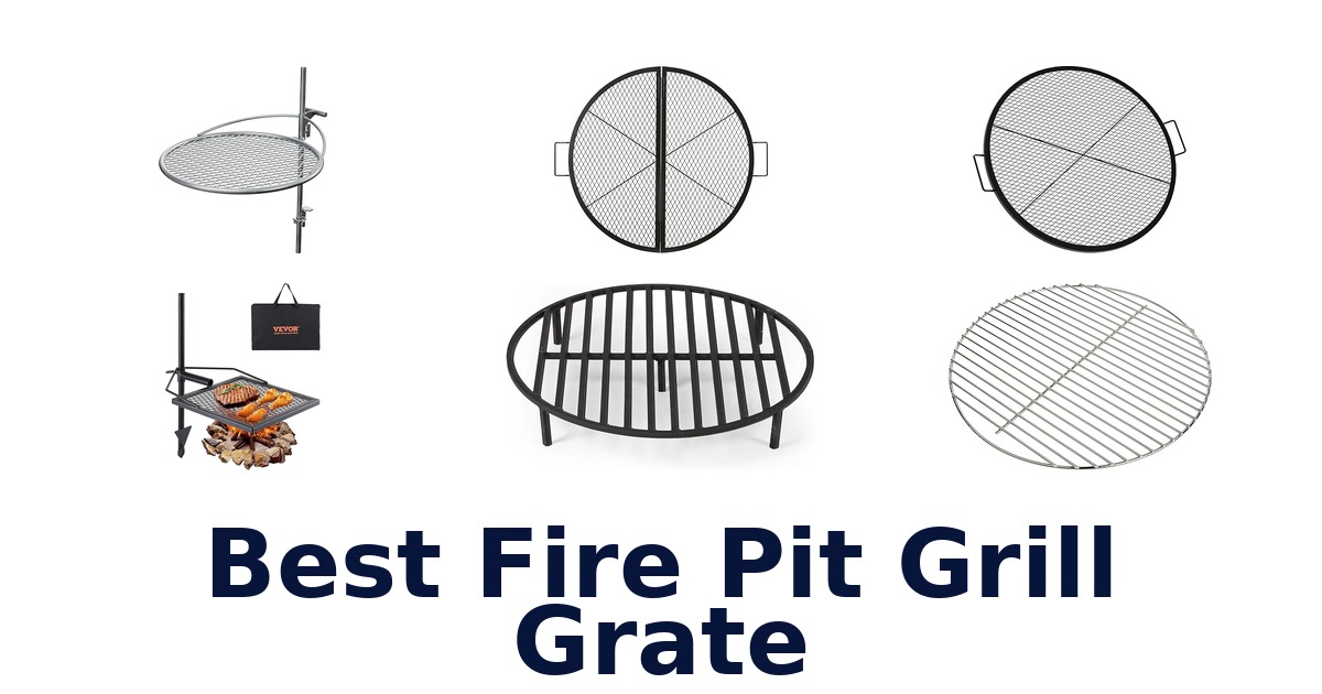 best fire pit grill grate