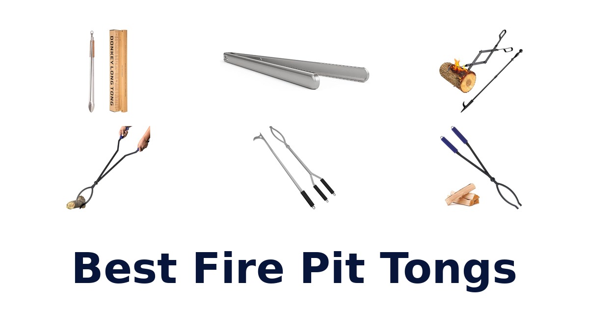 best fire pit tongs