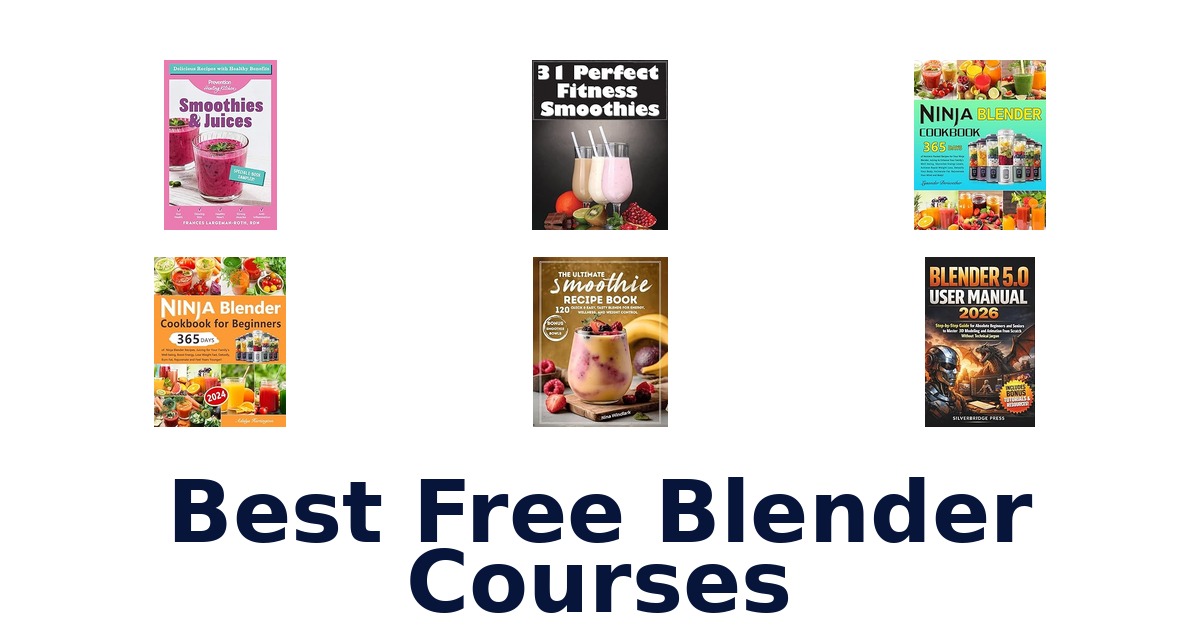 best free blender courses