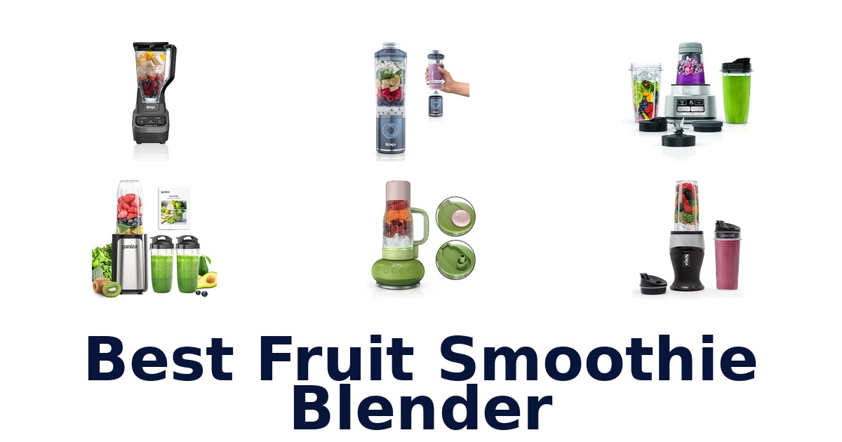 best fruit smoothie blender