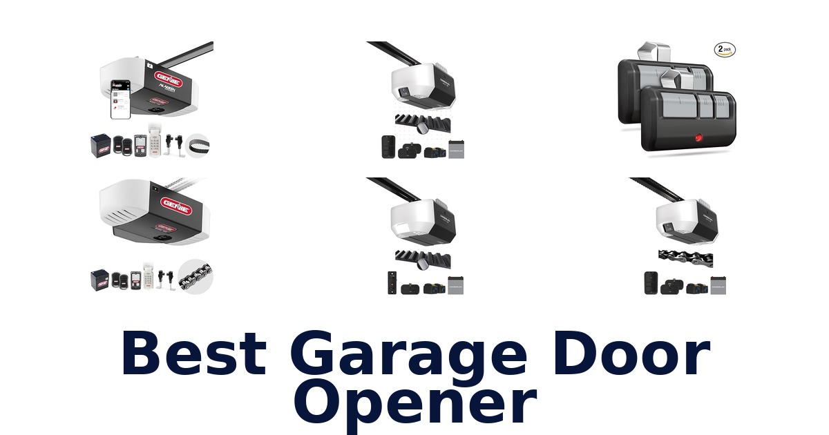 best garage door opener
