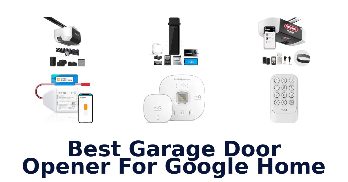 best garage door opener for google home