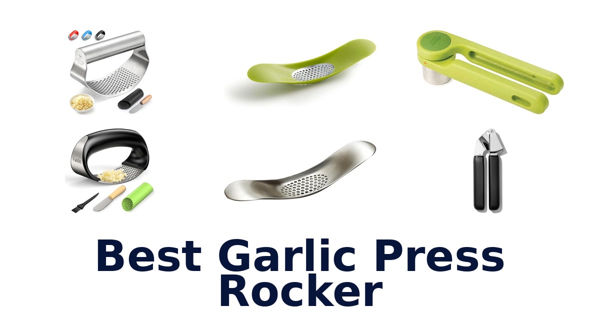 best garlic press rocker