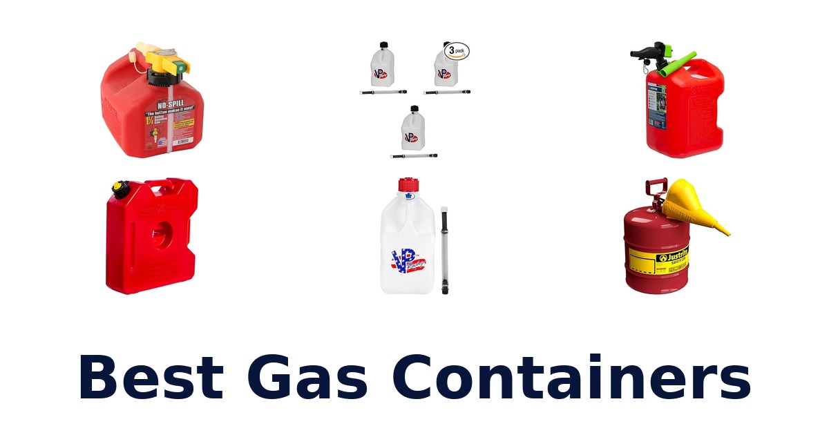 best gas containers