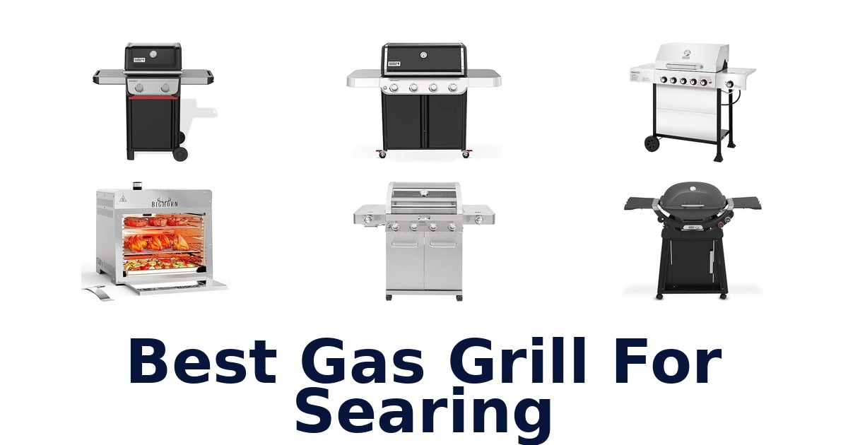 best gas grill for searing