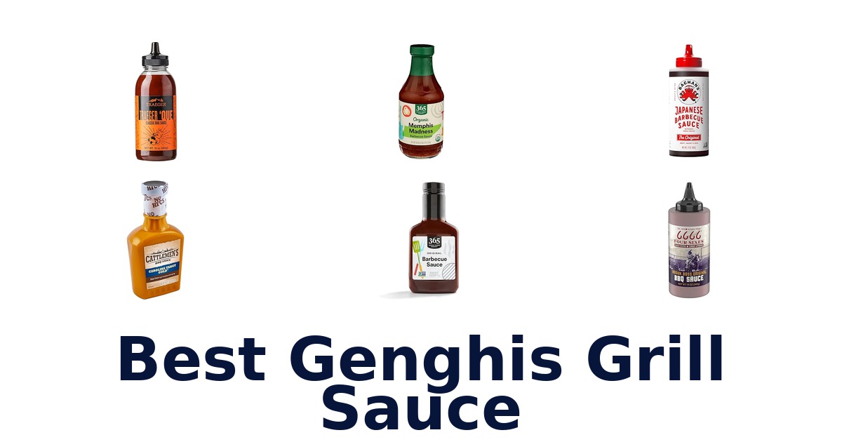 best genghis grill sauce