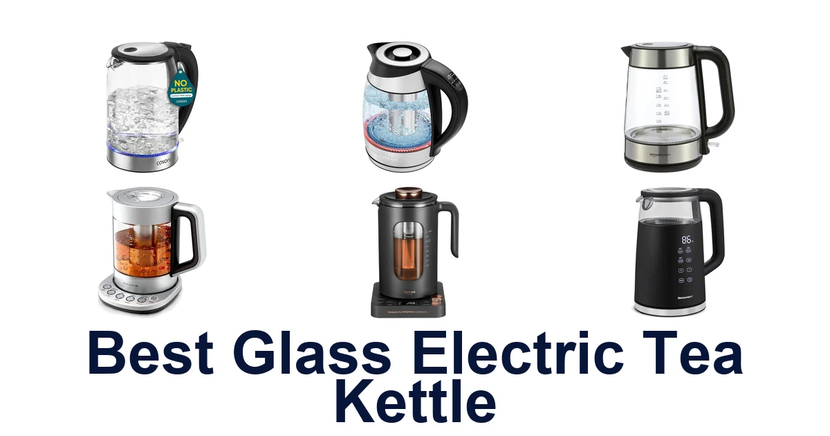 best glass electric tea kettle