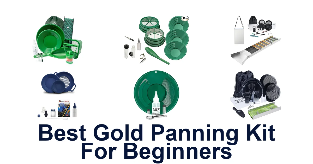 best gold panning kit for beginners