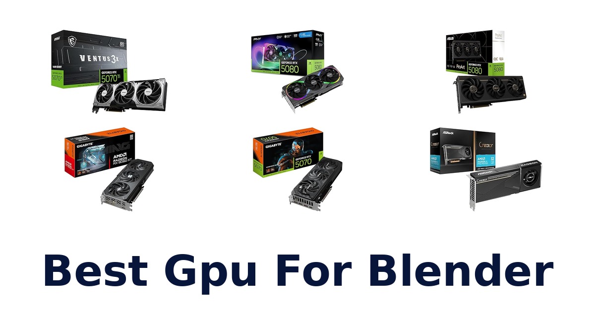 best gpu for blender