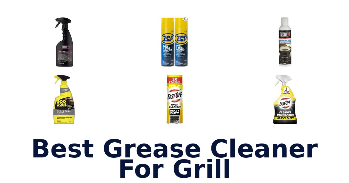 best grease cleaner for grill