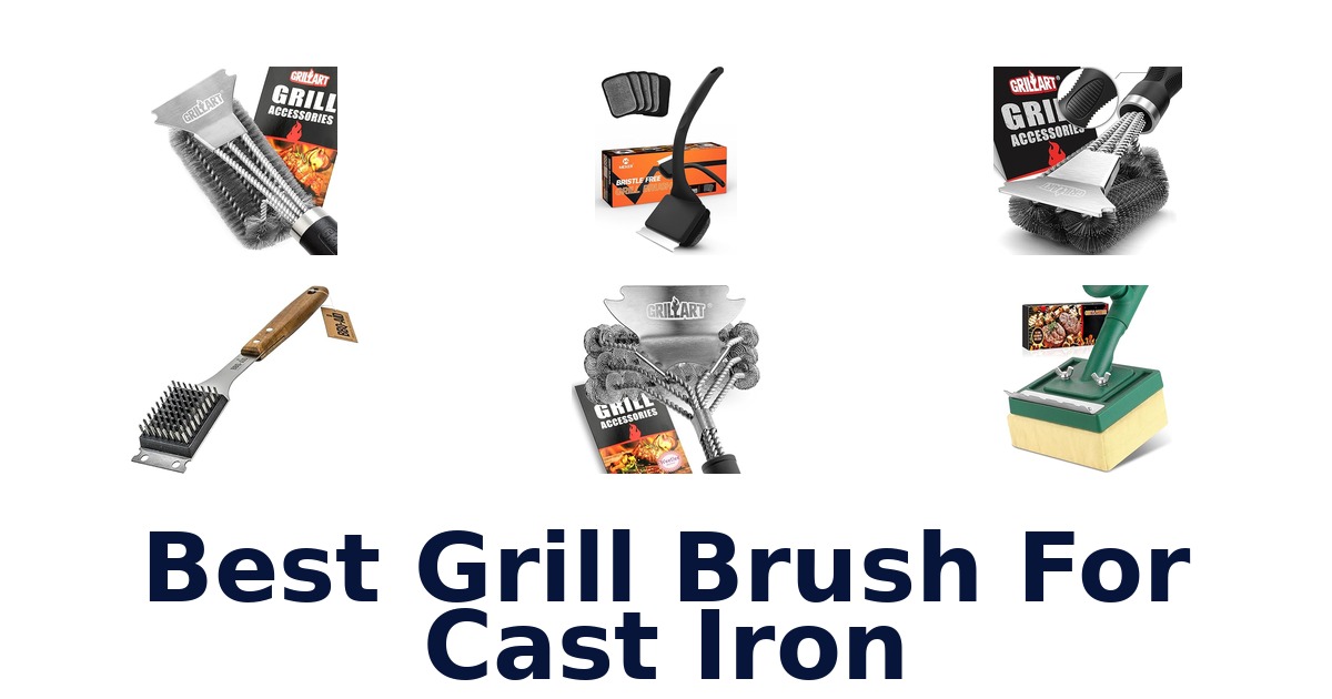 best grill brush for cast iron