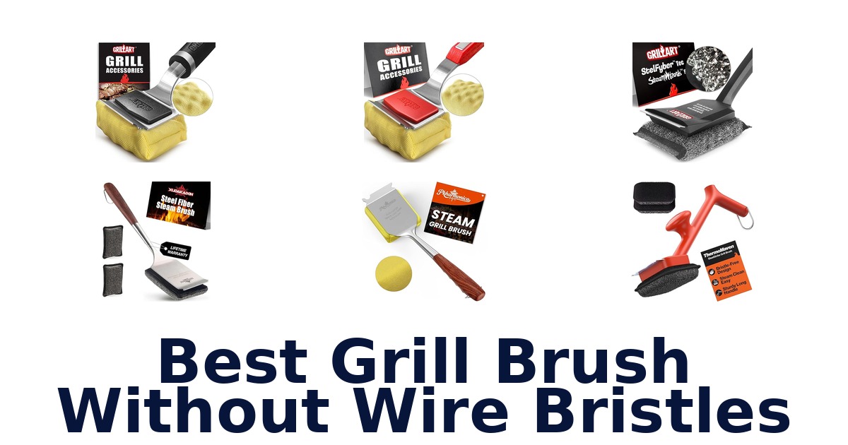 best grill brush without wire bristles