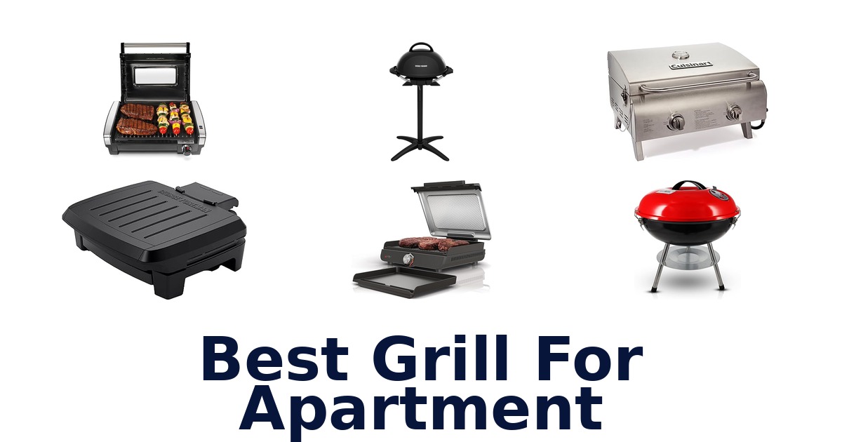 best grill for apartment