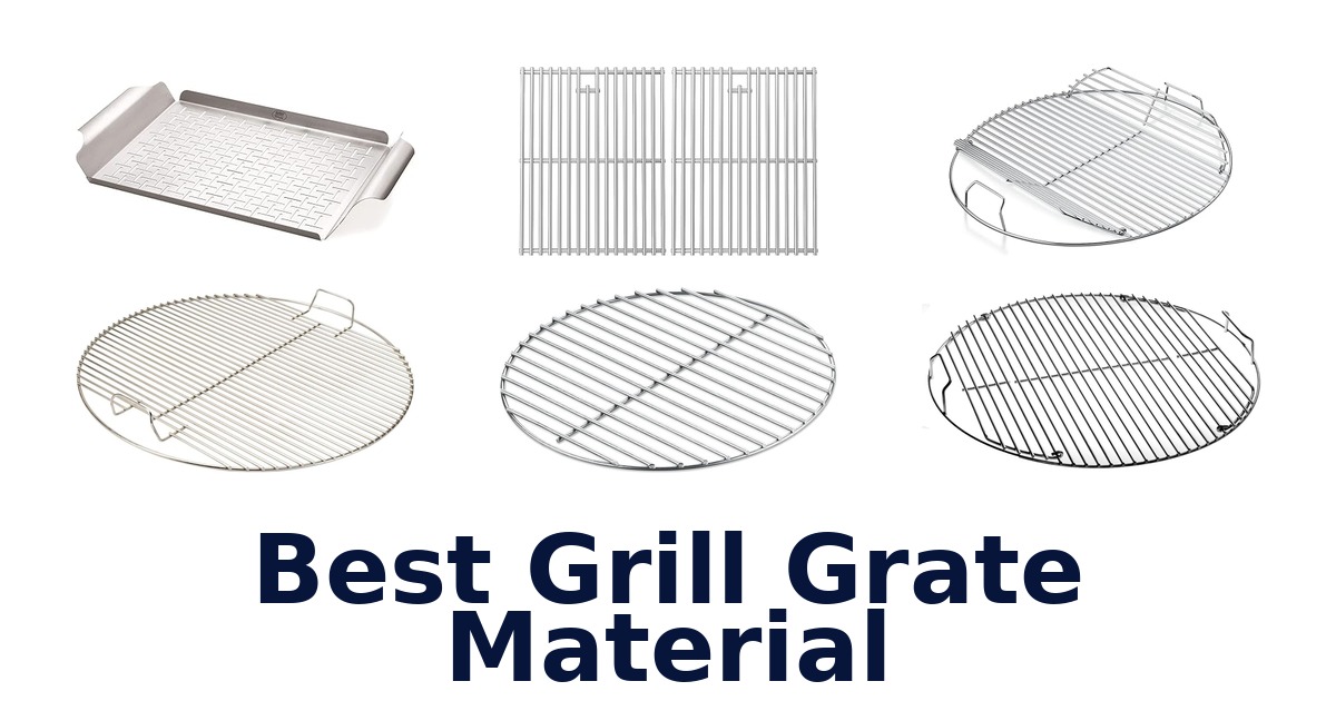 best grill grate material