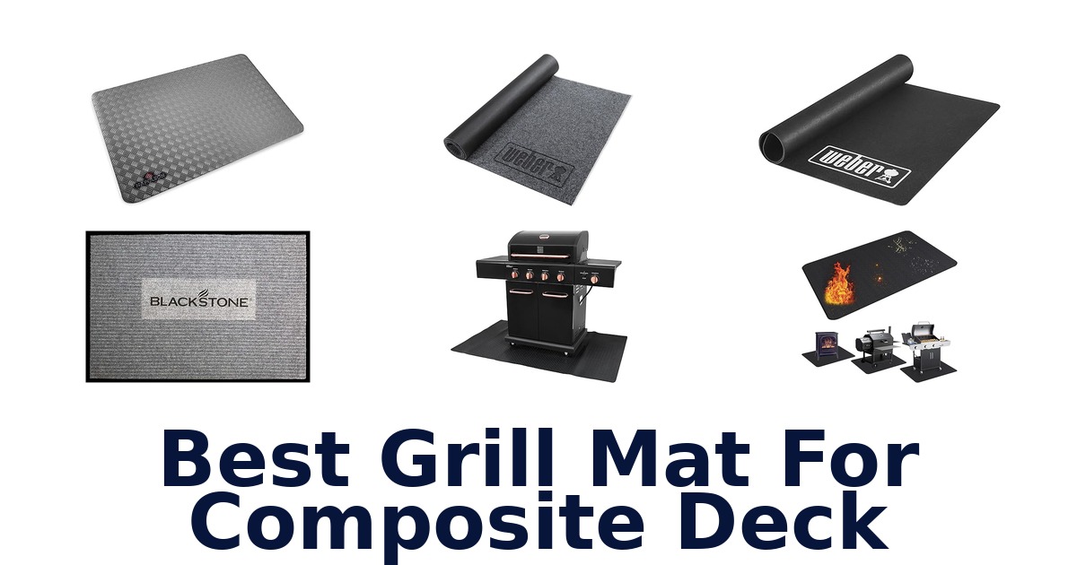 best grill mat for composite deck