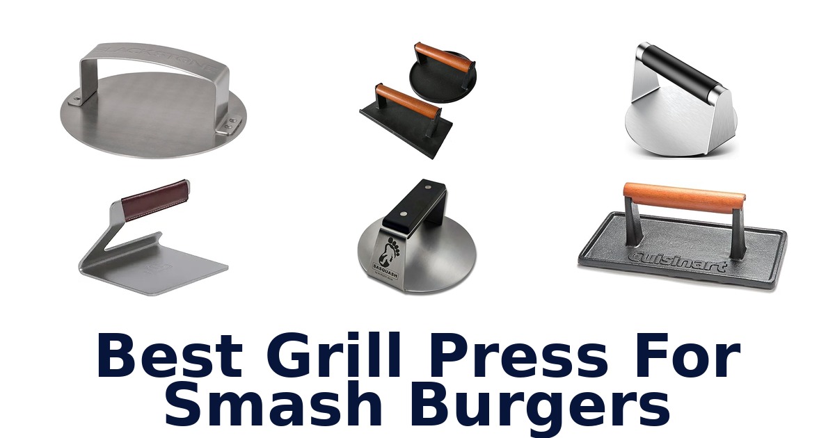 best grill press for smash burgers