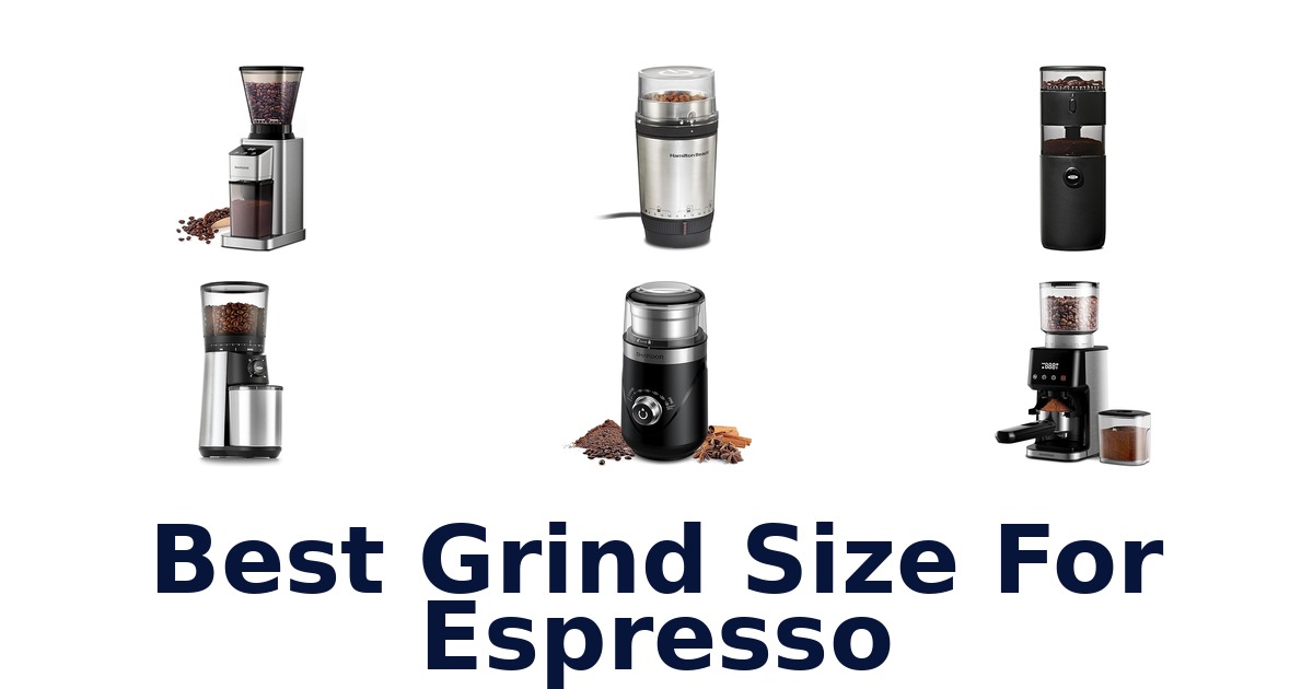 best grind size for espresso