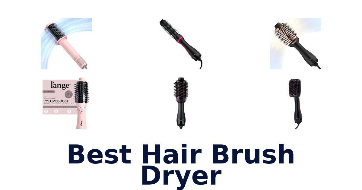 best hair brush dryer
