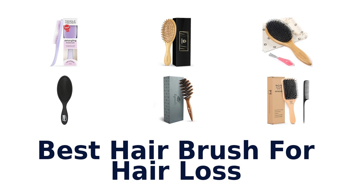 best hair brush for hair loss