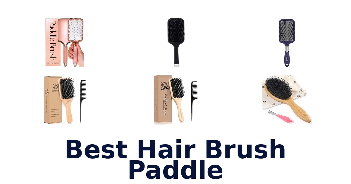 best hair brush paddle