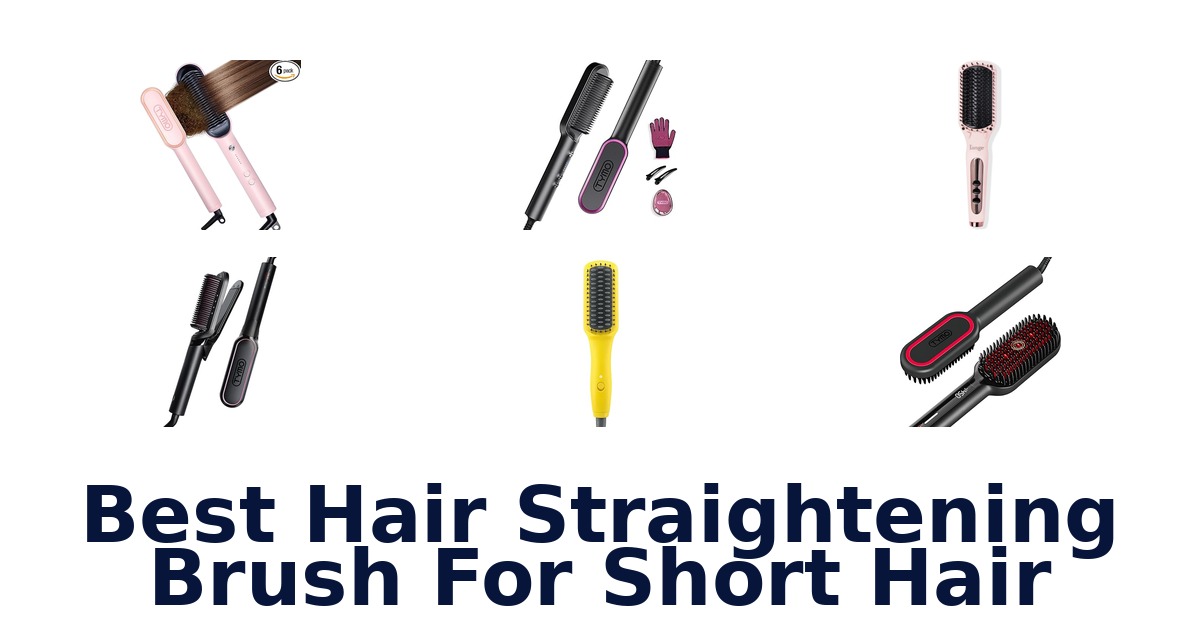 best hair straightening brush for short hair