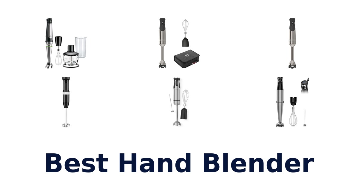 best hand blender