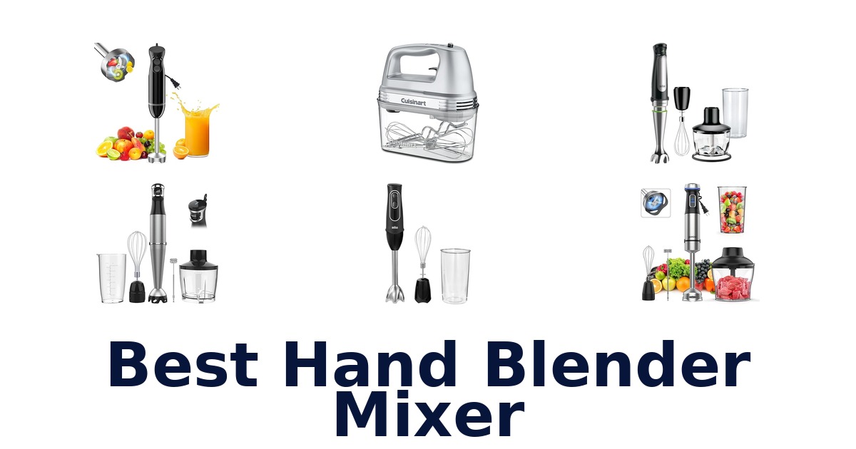 best hand blender mixer