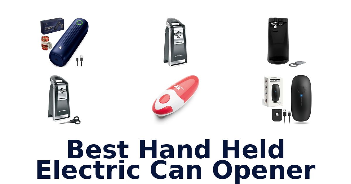 best hand held electric can opener