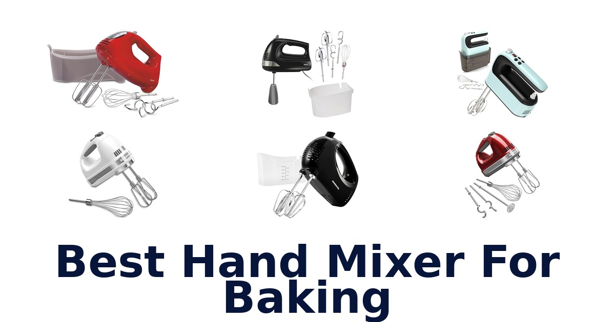 best hand mixer for baking