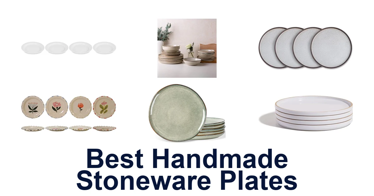 BEST Handmade Stoneware Plates Top 10 Picks
