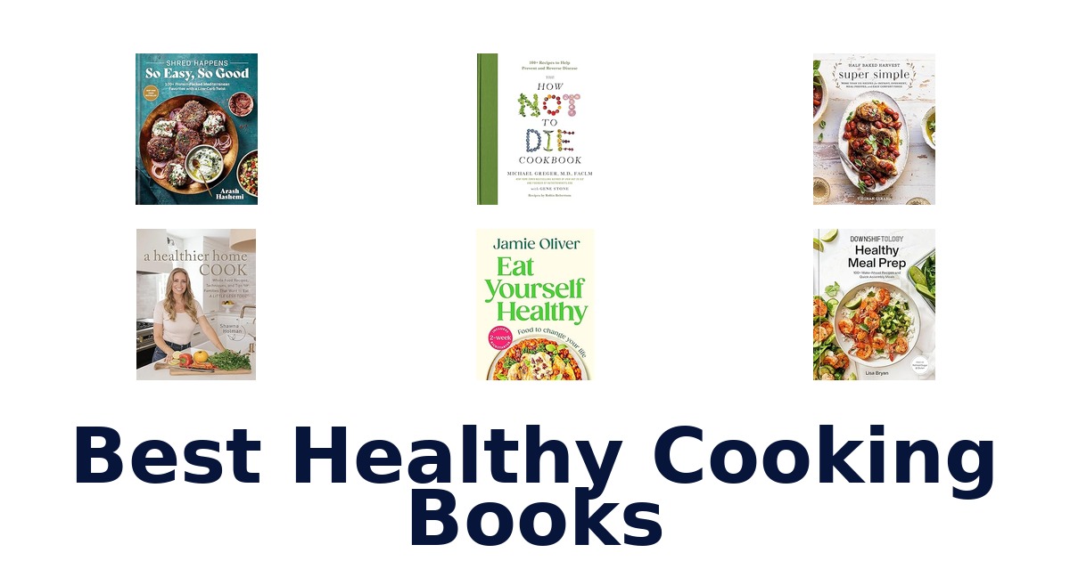 best healthy cooking books