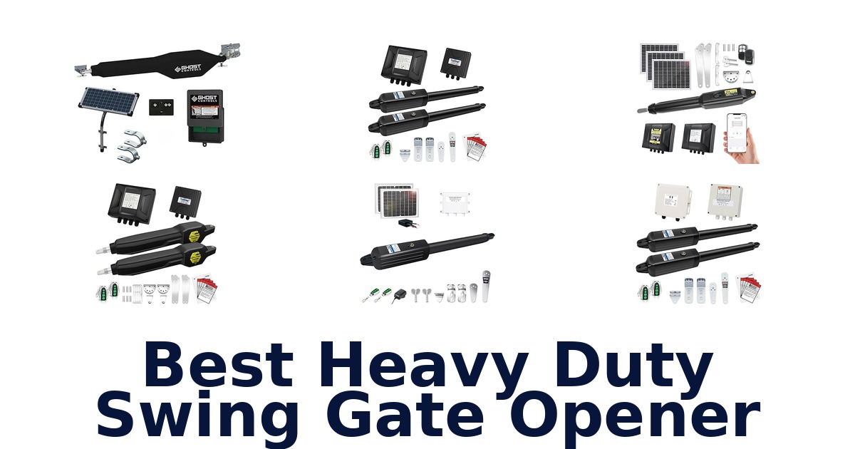 best heavy duty swing gate opener