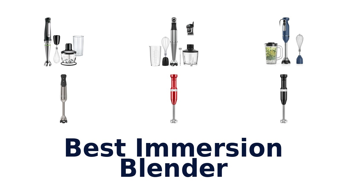 best immersion blender