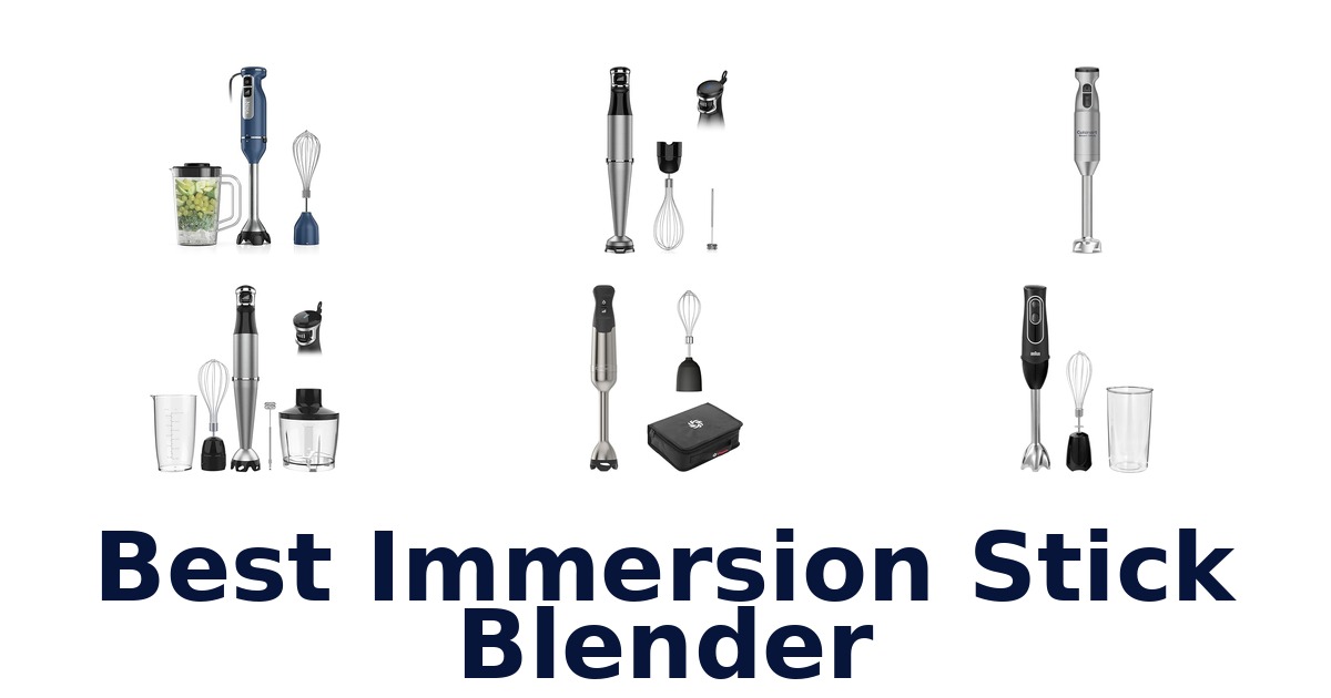 best immersion stick blender
