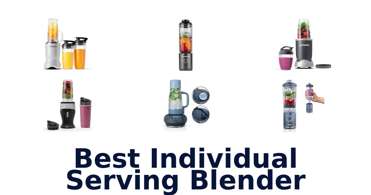 best individual serving blender