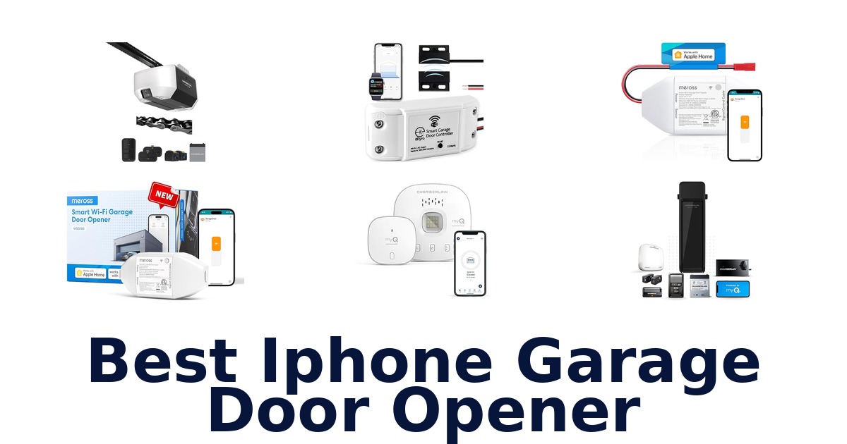 best iphone garage door opener