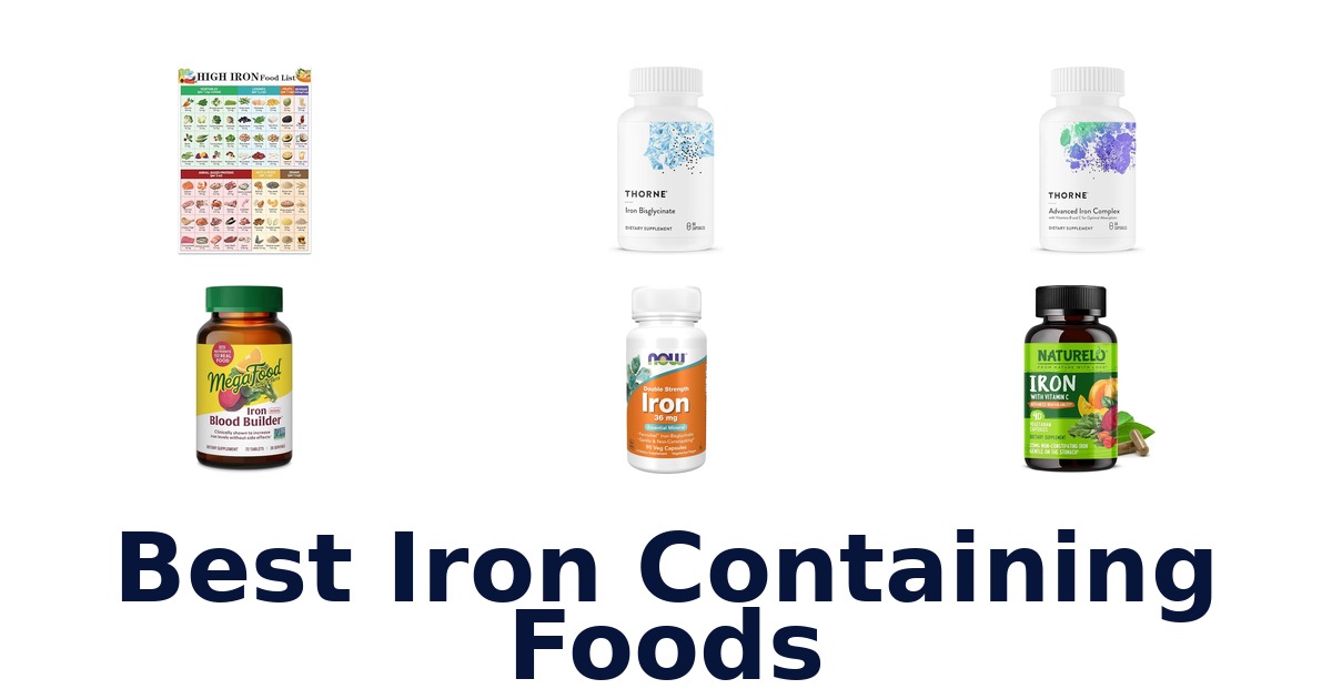 best iron containing foods