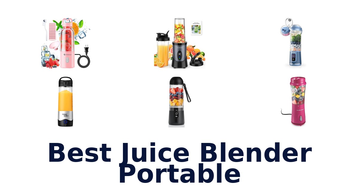 best juice blender portable