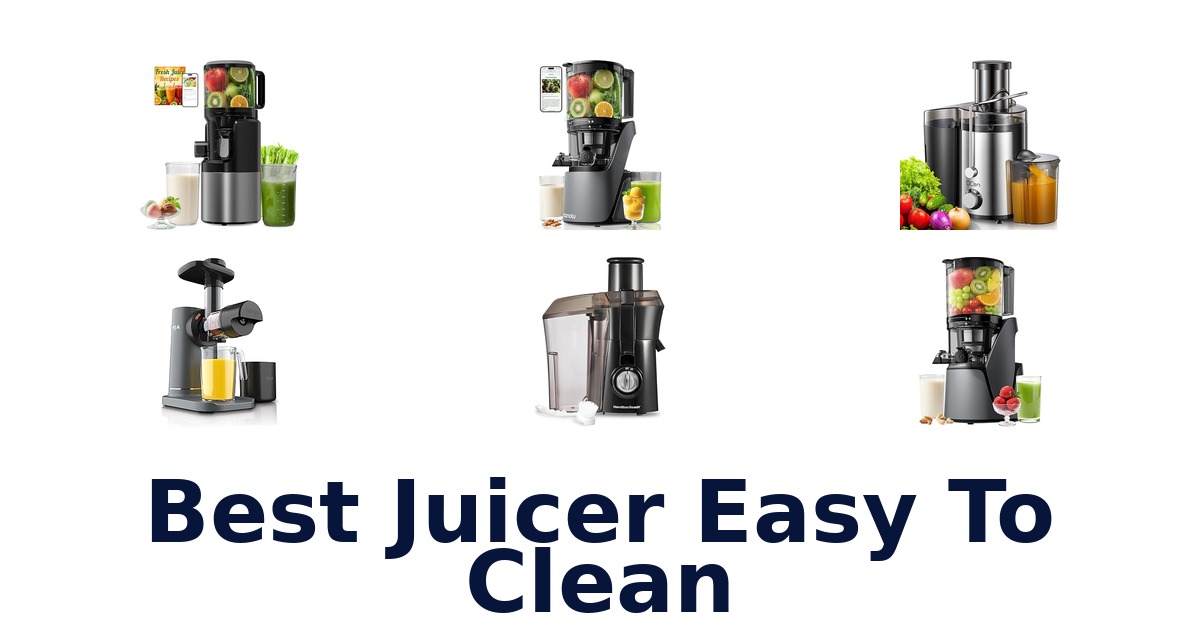 best juicer easy to clean