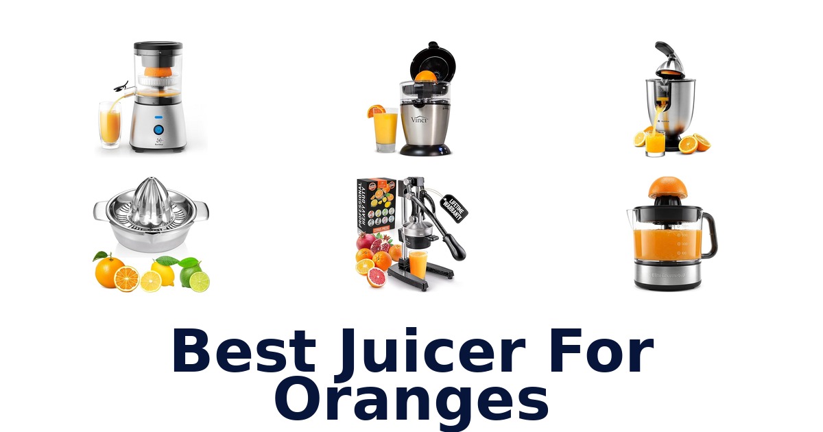 best juicer for oranges