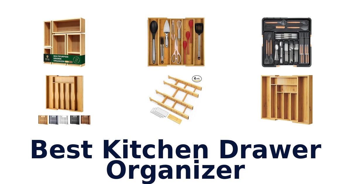 best kitchen drawer organizer