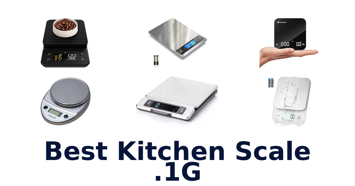 best kitchen scale .1g