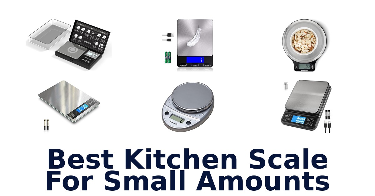 best kitchen scale for small amounts