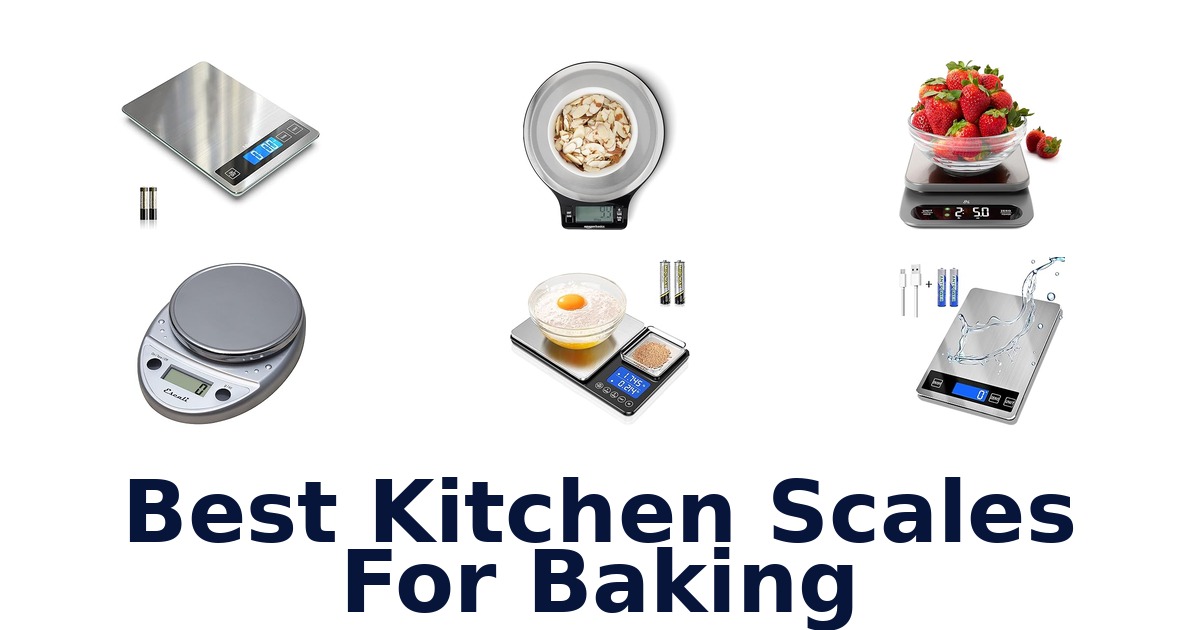 best kitchen scales for baking