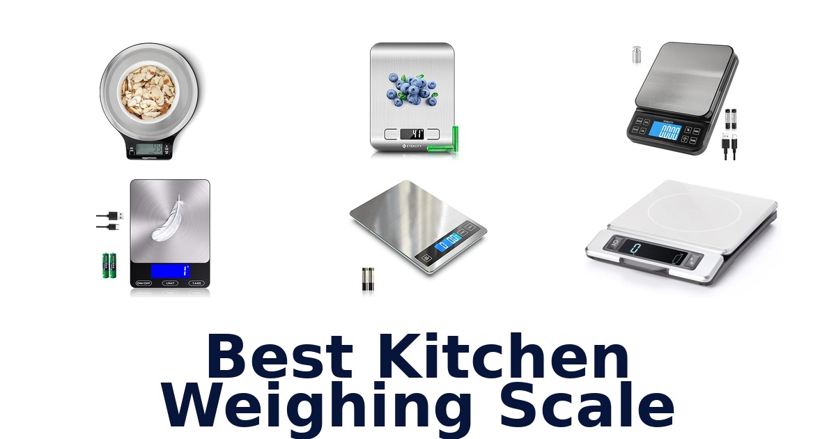 best kitchen weighing scale