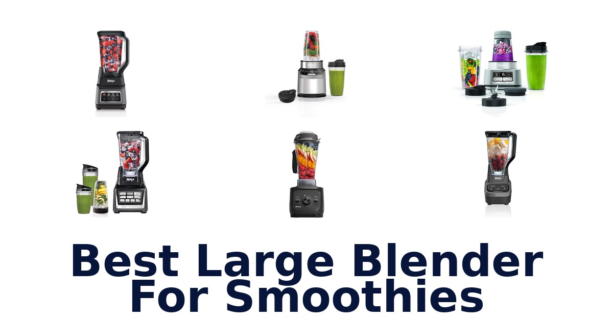 best large blender for smoothies