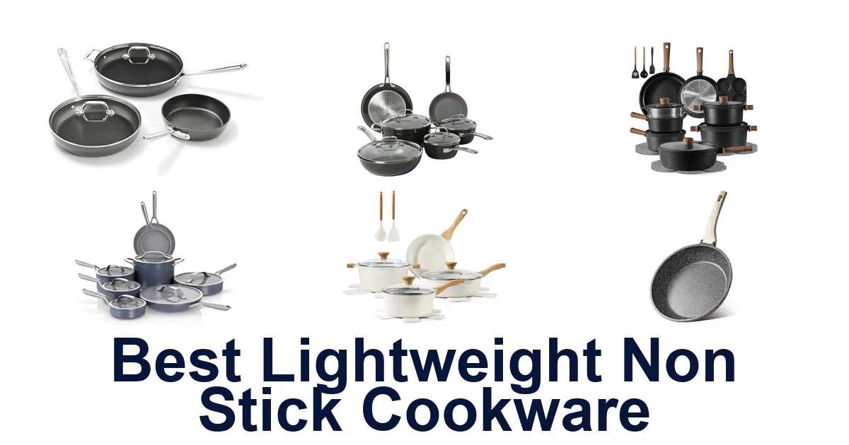 best lightweight non stick cookware